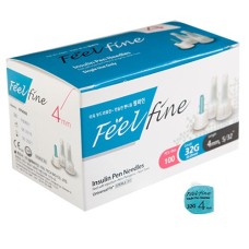 FeelFine Pen insulino adatos 4mm 32G N100