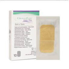 Granuflex Extra Thin apsauginis hidrokoloidinis pleistras 5x10 cm N1